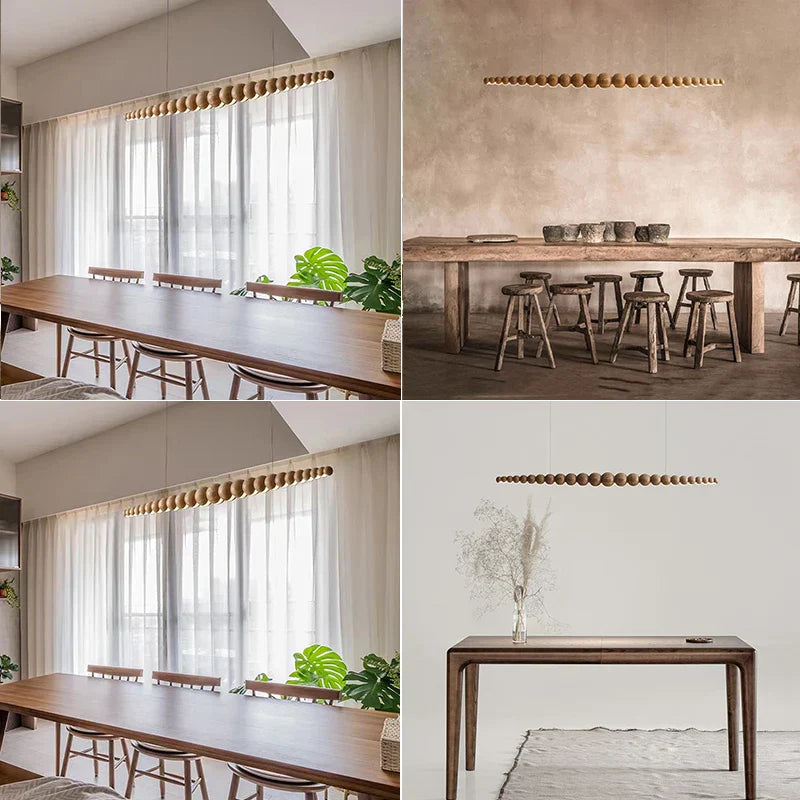 Lámparas colgantes lineales LED DecorBites™ para cocina, comedor, sala de estar y oficina