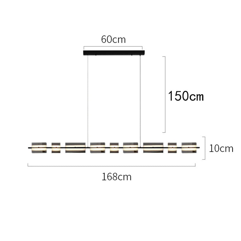 DecorBites™ LED Pendant Light Chandeliers for Modern Home Decor & Indoor Lighting