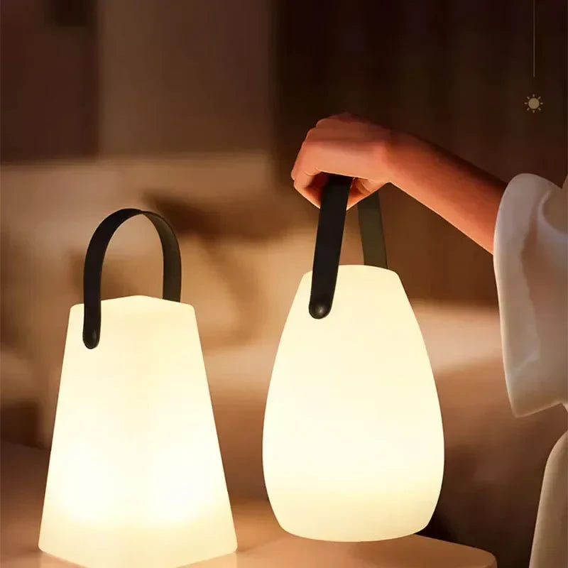 DecorBites™ LED Night Light: Portable & Rechargeable for Home, Camping, and Outdoors