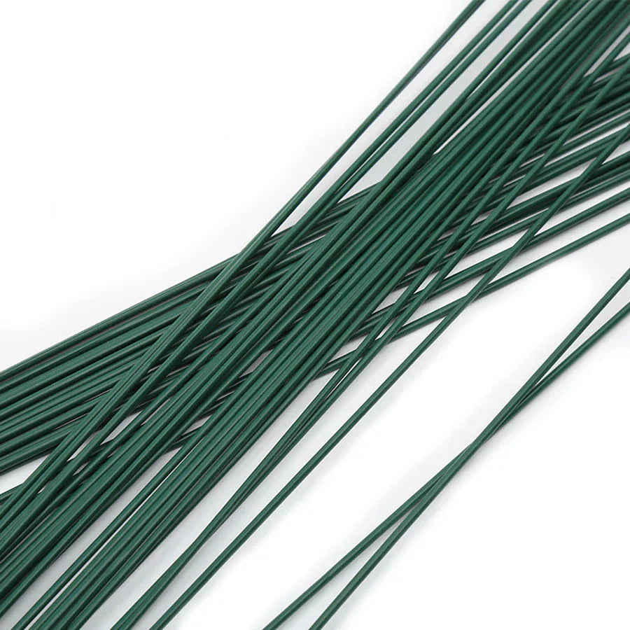 Green Metal Flower Pole