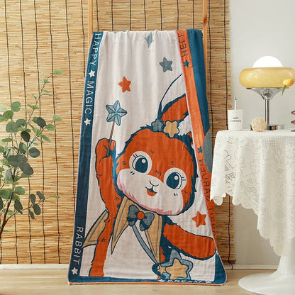 مناشف حمام DecorBites™ القطنية والشاشية للكبار: فاخرة، سريعة الجفاف، ناعمة، وماصة