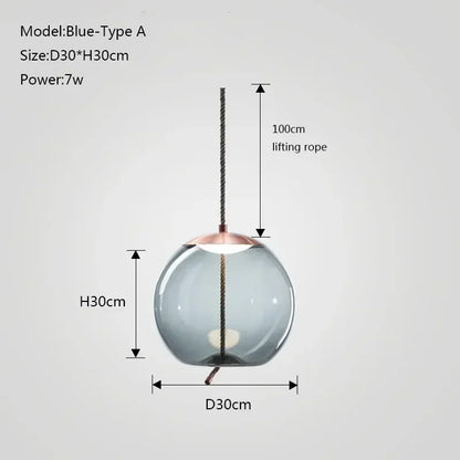 DecorBites™ Glass Chandelier Knot Pendant Lamp for Bedroom Kitchen Dining Room