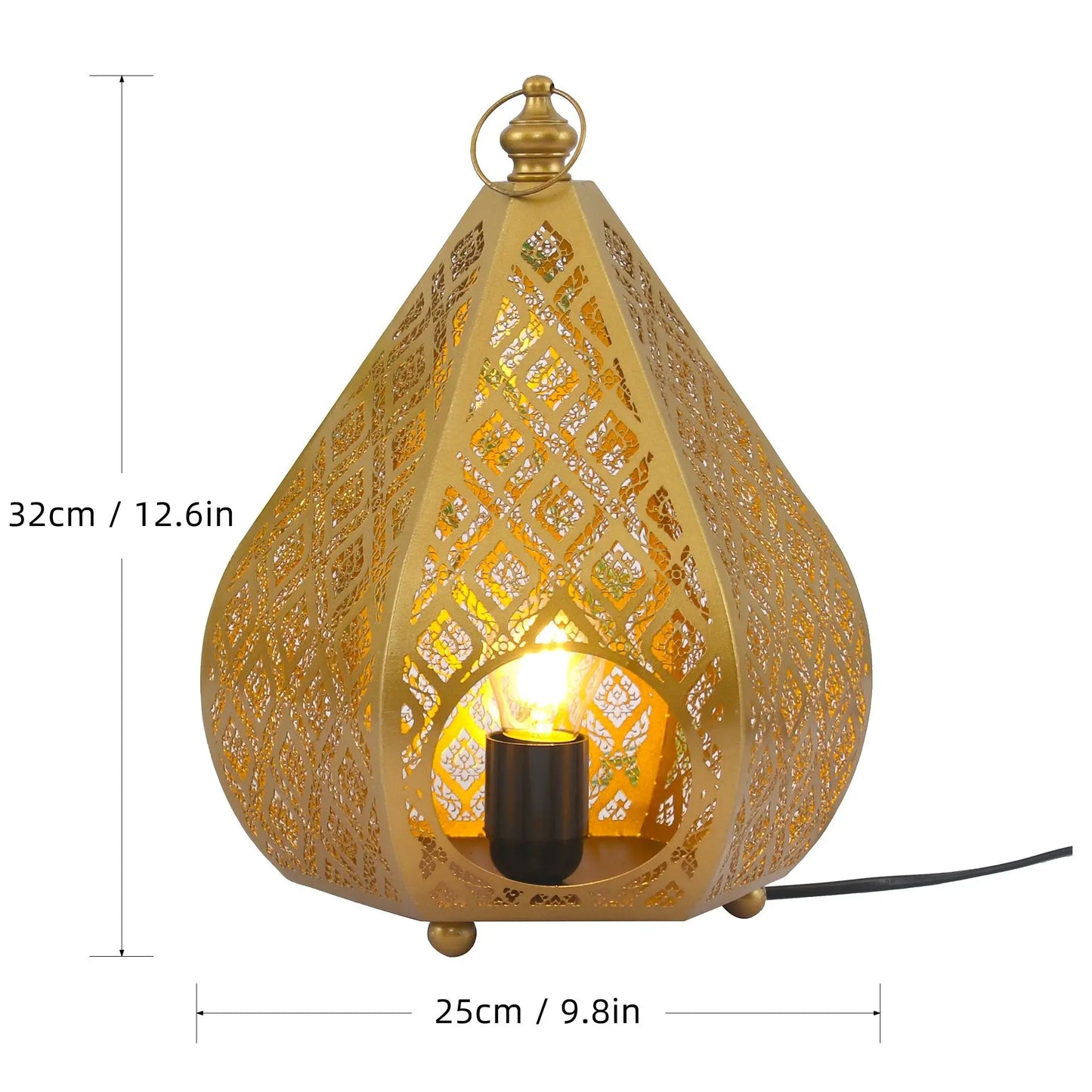 DecorBites™ Gourd Candle Holder: European Retro Light Luxury Table Decor Ornament