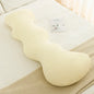 Decobites Ice Cream Wavy Soft Plush Pillow for Girls Bedroom & Sofa