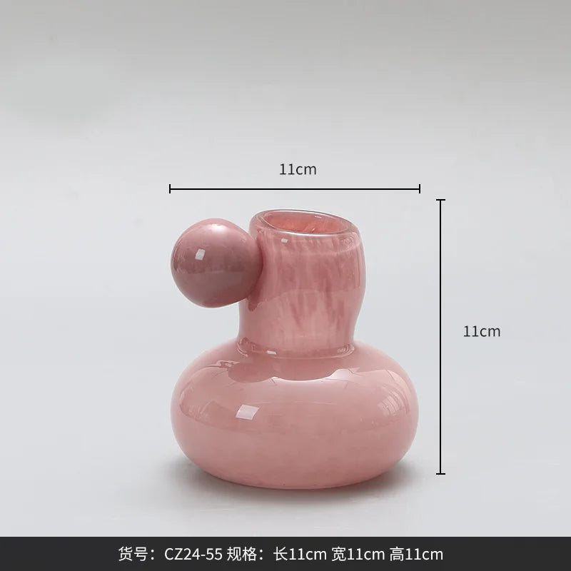 Portavelas de bola de cristal DecorBites™ para decoración del hogar, candelabro de aromaterapia