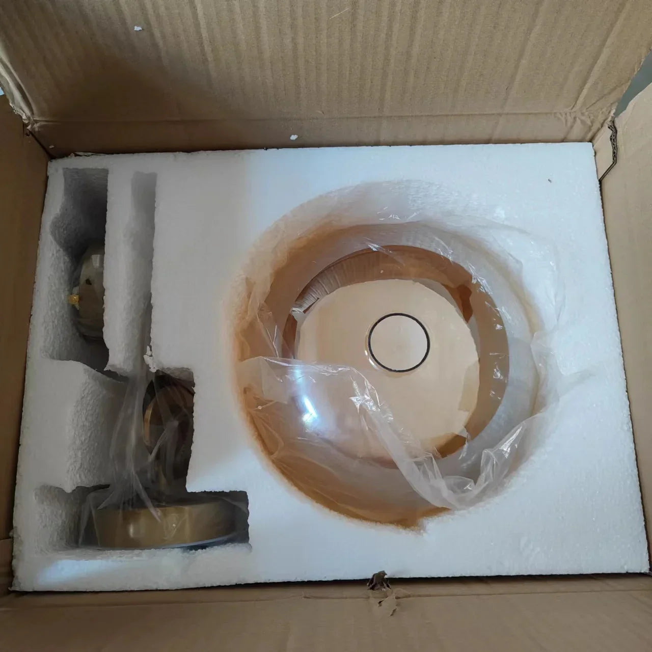 DecorBites™ Bucket Glass Pendant Lamp LED Modern Hanging Lights for Dining Room Kitchen Home Décor