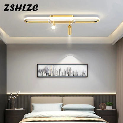DecorBites™ LED Chandelier: Modern Ceiling Lighting for Living Dining Bedroom Kitchen Aisle