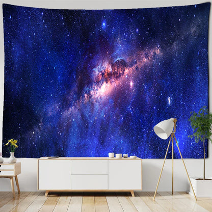 Astro Universe Tapestry Wall Hanging - Psychedelic Hippie Art by Decobites