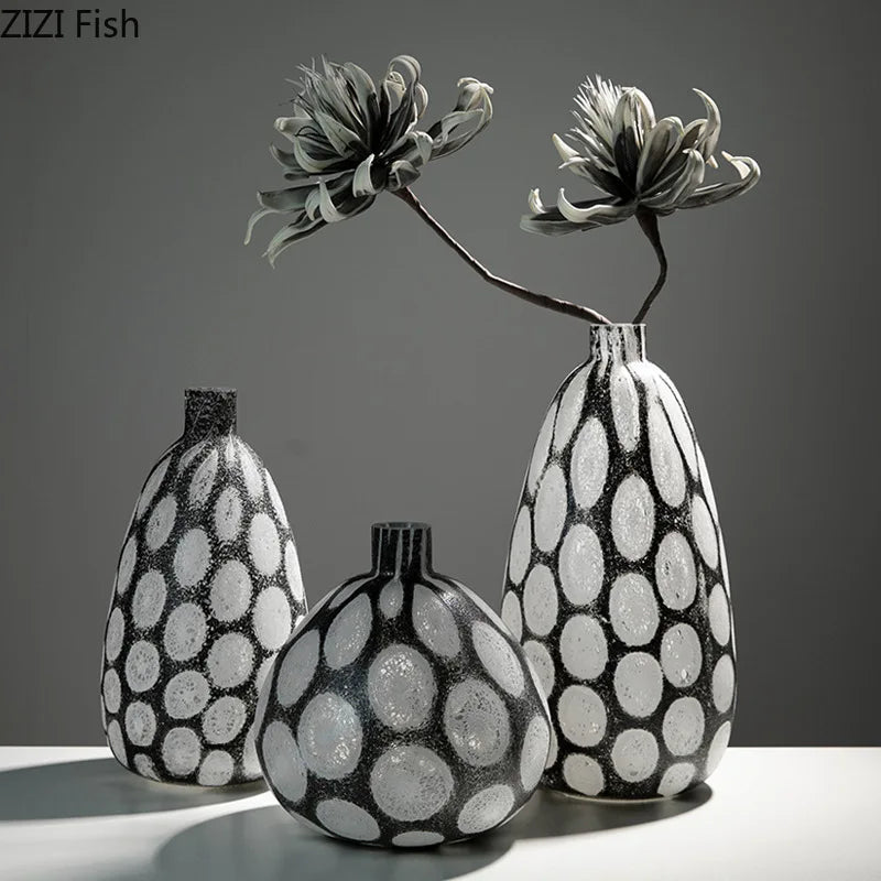 DecorBites™ Bubble Glass Vase Hydroponics Plant Pots Room Decor Flower Arrangement Aesthetic