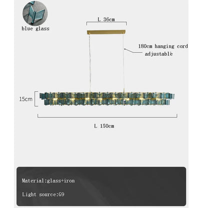 DecorBites™ Butterfly Glass Chandelier for Elegant Dining Room Decor