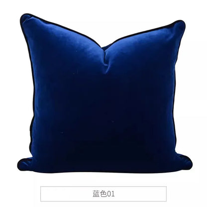 DecorBites™ Chinoiserie Velvet Lumbar Pillow Cover 30x50cm