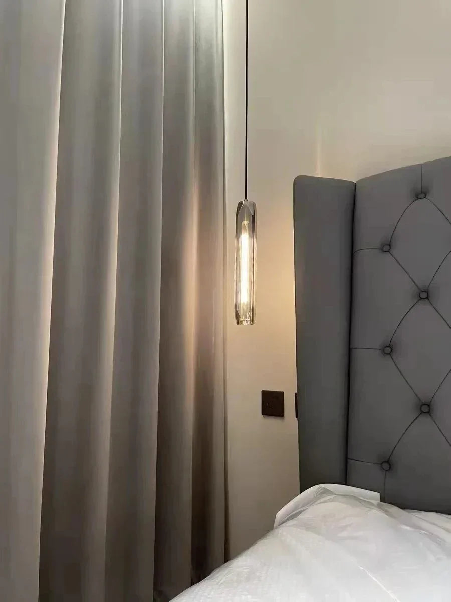 DecorBites™ Crystal Tulip Chandelier: Postmodern American Style Bedroom Bar Bedside Light