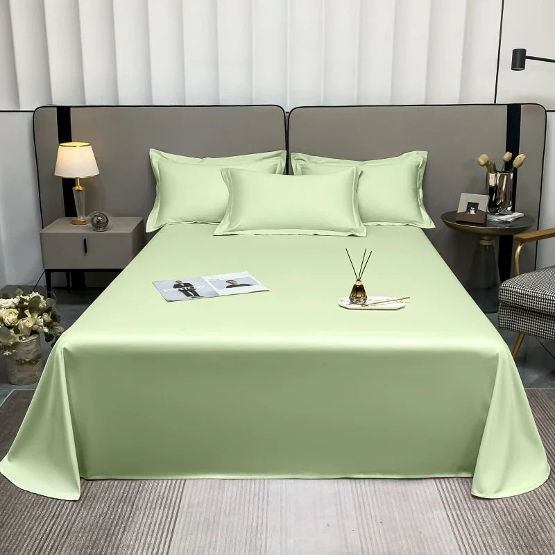 Decobites Premium Egyptian Cotton Flat Sheet in Various Sizes & Colors