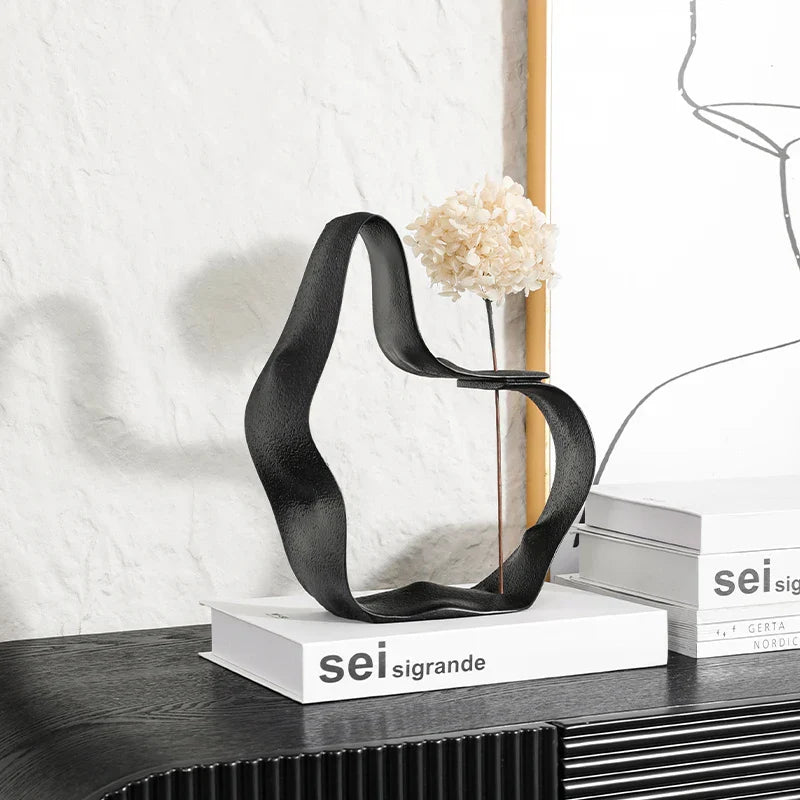 حلقات ديكوربايتس™ الهندسية المجوفة المصنوعة من الراتنج للديكور المنزلي وتنسيق الزهور