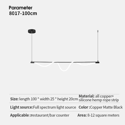 DecorBites™ LED Chandelier: Modern Dining Room & Living Room Light, Bedroom & Bar Table Lamp