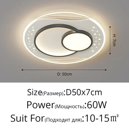 DecorBites™ LED Chandelier: Modern Living Room Bedroom Dining Room Kitchen Lighting