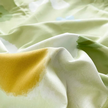 غطاء لحاف قطني DecorBites™ مقاس كينج 240×220 بتصميم زهور