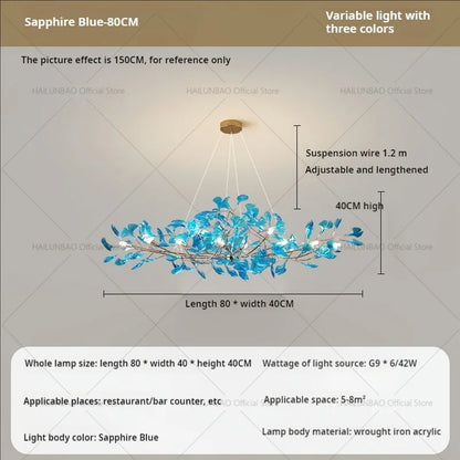ثريا أوراق الجنكة من ديكوربايتس™: ديكور فني عصري فاخر للمنزل والمطعم والحانة