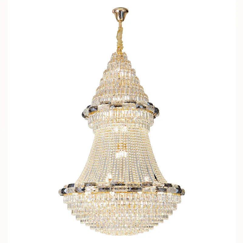 DecorBites™ Light Luxury Crystal Chandelier - Post-modern Bedroom Dining Room Living Room Elegant Design