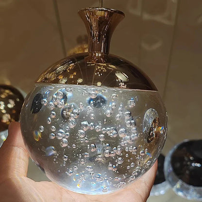 Lámpara colgante de cristal DecorBites™ para escalera, sala de estar o interior