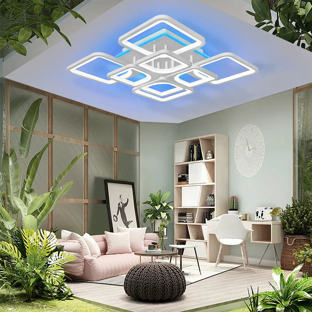 Decorbites™ Lámpara de techo LED con luz regulable para la decoración del hogar