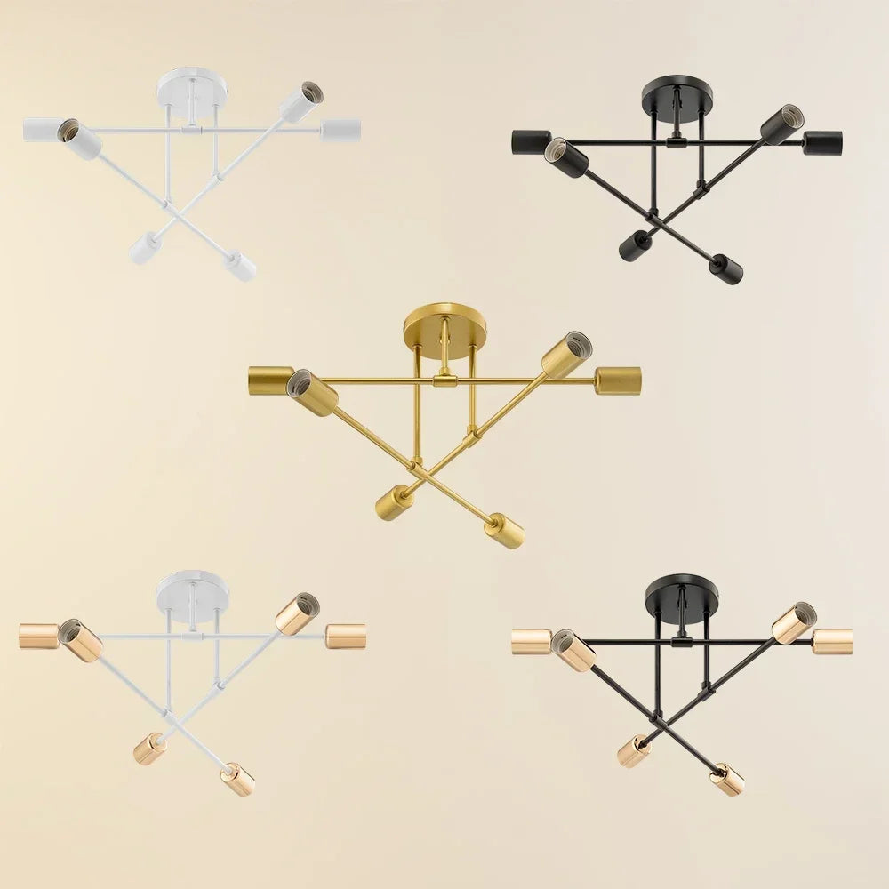 Lámpara colgante LED DecorBites™ de estilo moderno con casquillo E27 para dormitorio y comedor