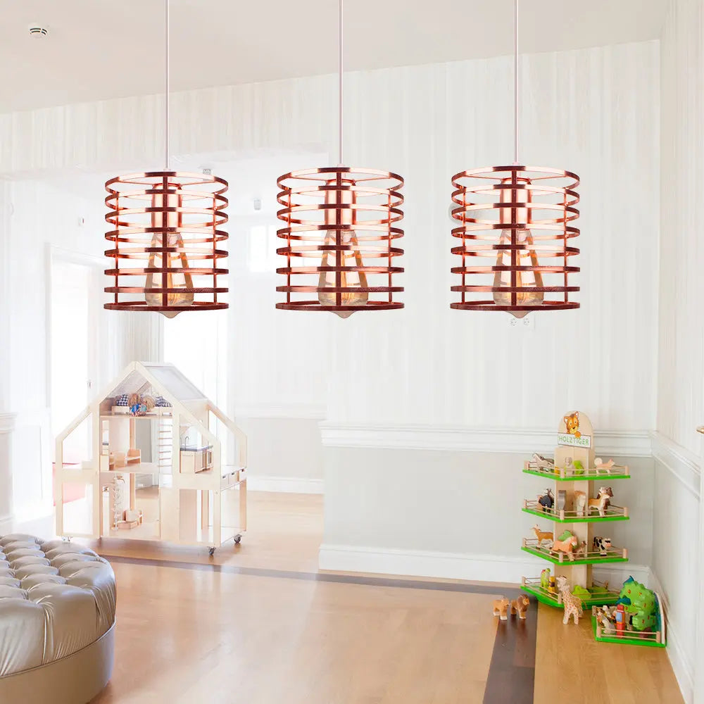 Decorbites™ Industrielles Vintage-LED-Hängeleuchte für die Beleuchtung des Wohnzimmers im Haus