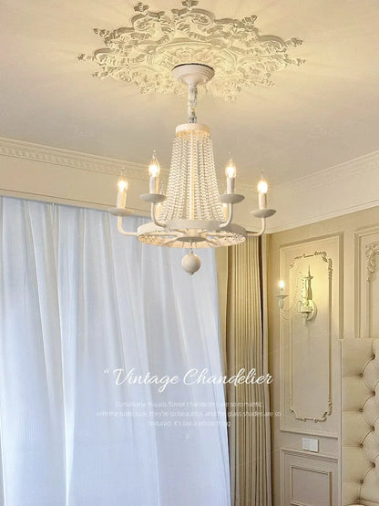 DecorBites™ Crystal Chandelier: Retro Industrial Lighting for Living Room, Dining Room, Loft