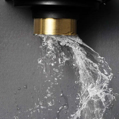 DecorBites™ Brass Square Floor Drain 10x10cm for Bathroom Shower with Insect-Proof Deodorant