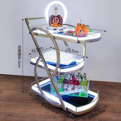 عربة صالون التجميل DecorBites™ أثاث التجميل