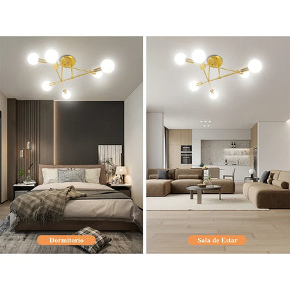 Lámpara colgante de techo LED DecorBites™ para cocina, sala de estar y decoración del hogar