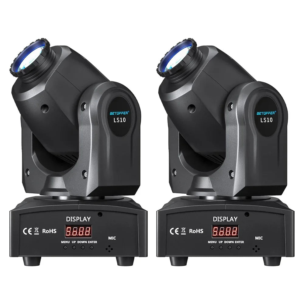 Decorbites™ Großer Wagen 100W Spot Moving Head Bühnenbeleuchtung - DMX-Steuerung, Muster-Effekt