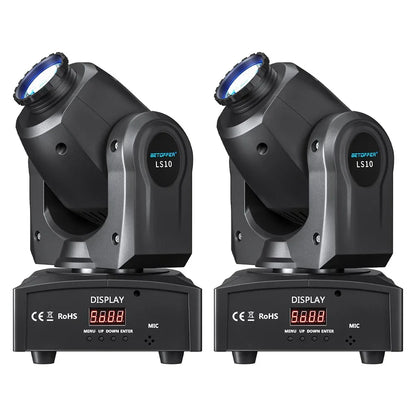 Decorbites™ Großer Wagen 100W Spot Moving Head Bühnenbeleuchtung - DMX-Steuerung, Muster-Effekt