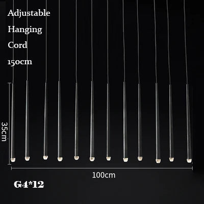 DecorBites™ Gold Copper Chandelier for Living Room, Staircase, Foyer, Dining Room, Cafe, Bar