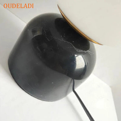 DecorBites™ LED Glass Ball Table Lamp for Home Decor & Bedroom, Study, Living Room Lighting