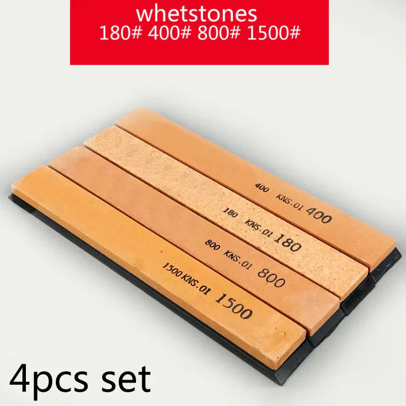 DecorBites™ Knife Sharpener System Stone Bars Grinders - Professional Chef Tool Edge Sharpening