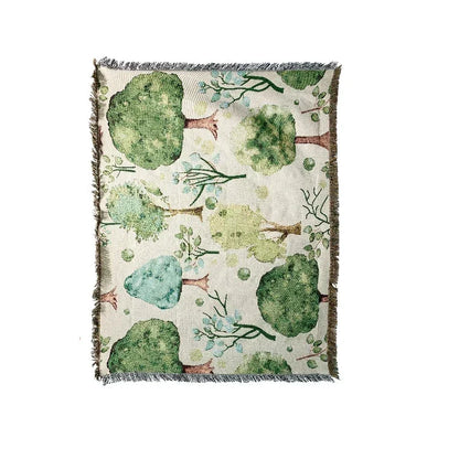 DecorBites™ Decorative Jacquard Tapestry Blanket