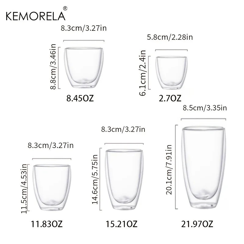 Double Wall Glass Cup