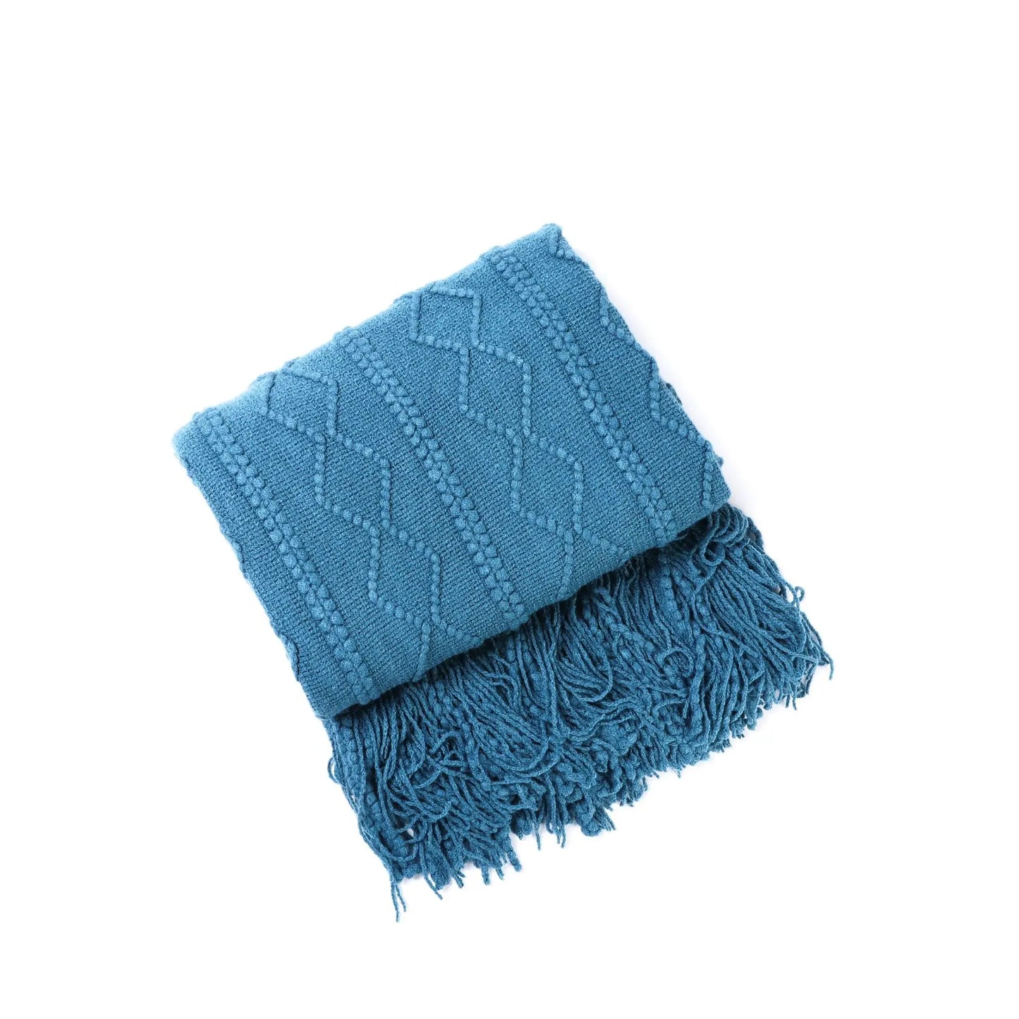 DecorBites™ Cozy Knit Throw Blanket