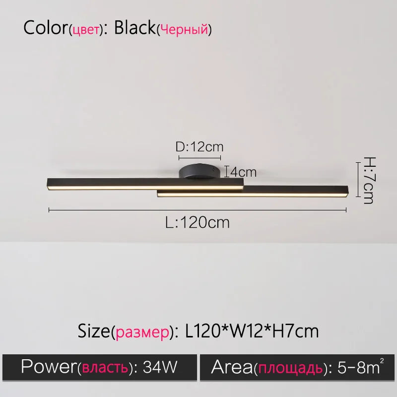 ديكوربايتس™ 2023 مصباح سقف نورديك حديث لغرفة المعيشة، غرفة النوم، الممر، والشرفة