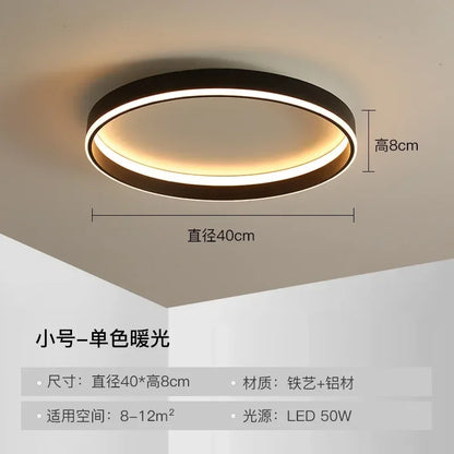 DecorBites™ Circular LED Ceiling Lights for Home Decor and Indoor Lighting