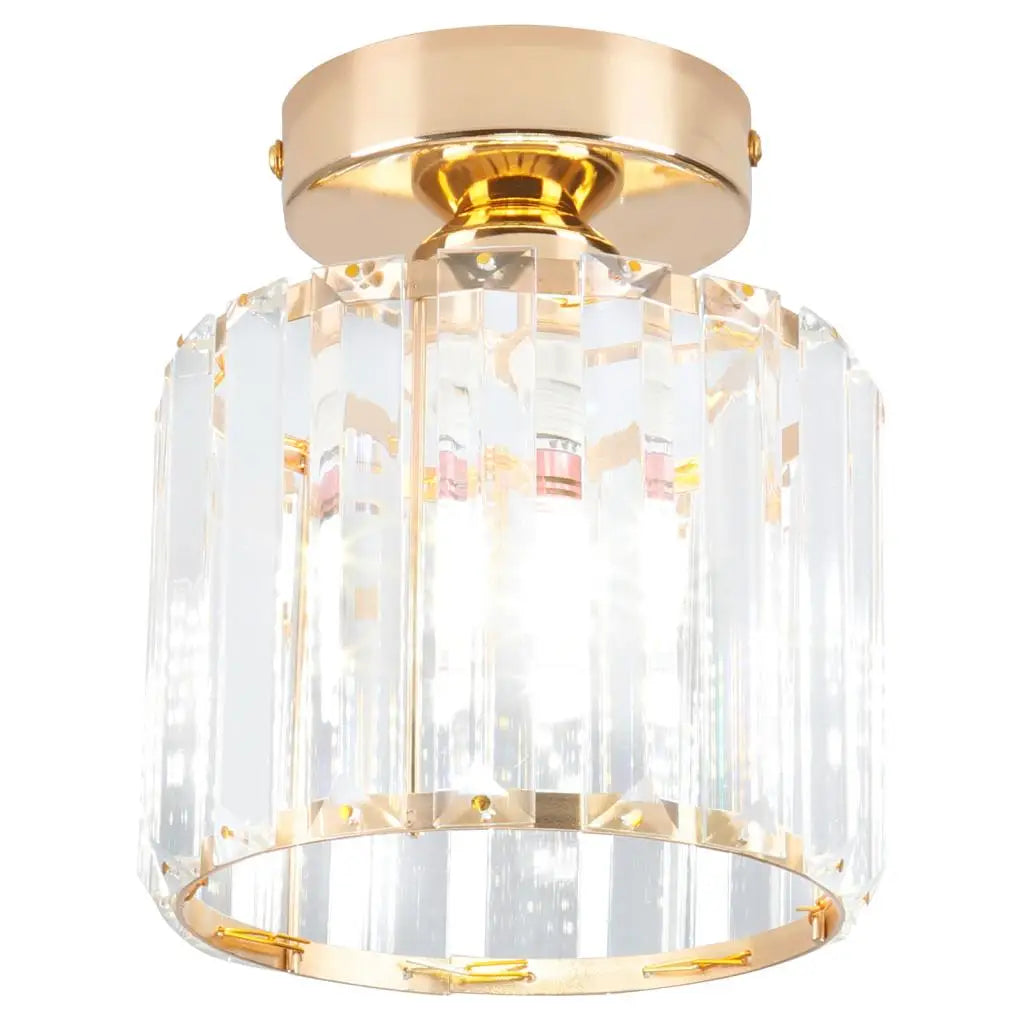 DecorBites™ Gold Iron Cage Ceiling Light Modern Nordic Decor Retro Loft Fixture E27