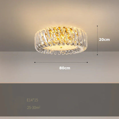 DecorBites™ Gold LED Chandelier 2025 New Trend for Living Room