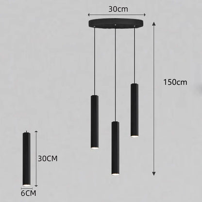 DecorBites™ Crystal Chandelier Stair Pendant Lamp Living Room Lights Interior Lighting