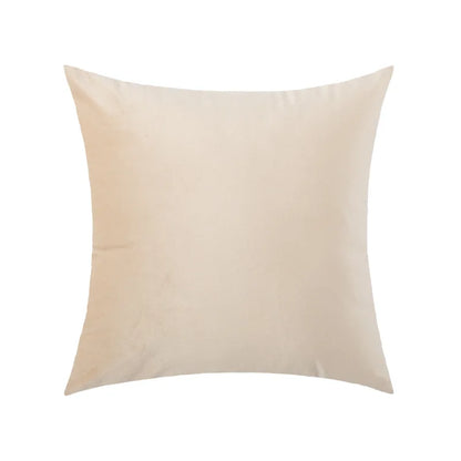 Funda de almohada DecorBites™ de terciopelo verde 45x45 cm – Decoración nórdica de lujo para el hogar