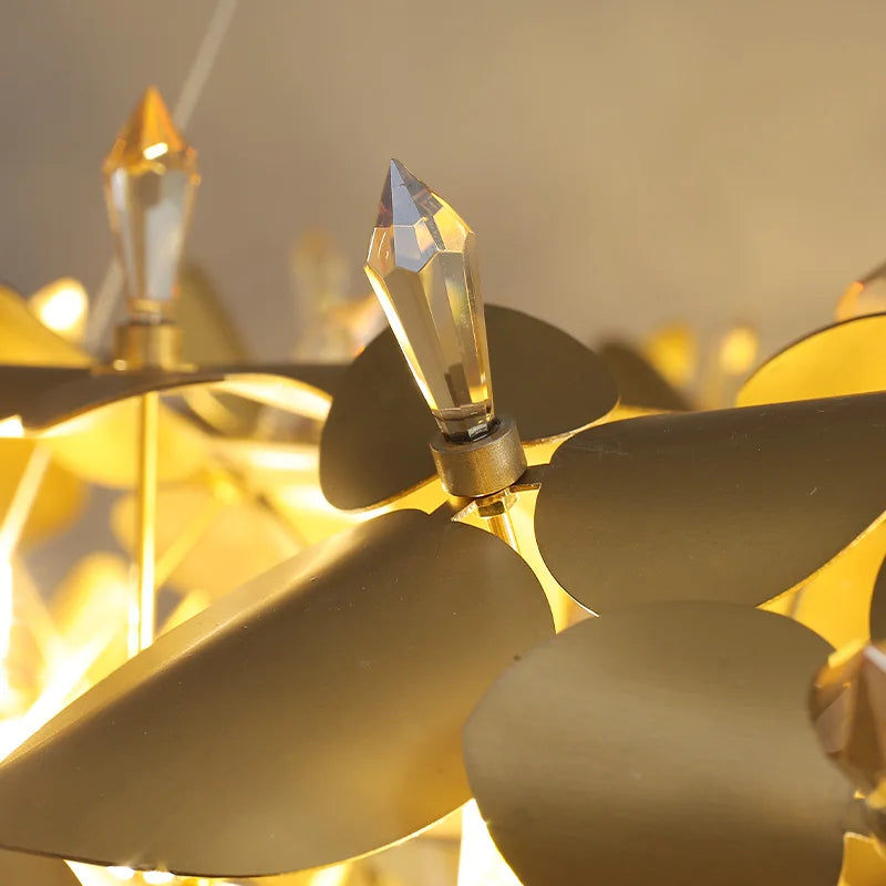 Lámpara de techo DecorBites™ Crystal Firefly 2024 para iluminación del hogar y hoteles