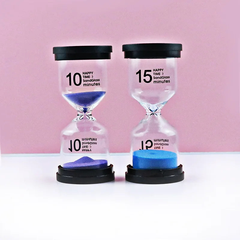Temporizador de arena de reloj de arena de 30 minutos Decorbites™ para niños para tareas, cepillado de dientes, 7 colores