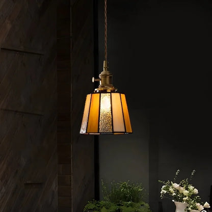 Decorbites™ Japanisches Vintage-LED-Kupfer-Hängeleuchte für Küche, Bar, Café und Wohnzimmer