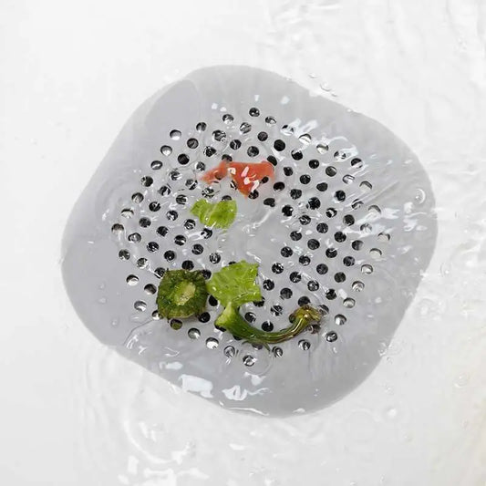 DecorBites™ Hair Filter Drain Stopper Strainer for Shower Sink Bathtub Kitchen Bathroom