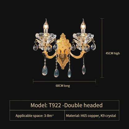 DecorBites™ Elegant Crystal Chandelier for Living Room, Dining Room, and Bedroom